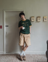 Sandry Think リンガー半袖Tシャツ