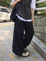 スワンナイロンカーペンターパンツ 3C