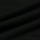 MANS クロップピケポロシャツ BLACK