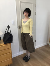 Move Cargo Bermuda Pants (4color) 