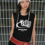 Cotton Baf sleeveless_black