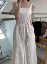 De Mer Square Sleeveless Long Dress / 3 colors