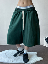 Iron High Quality Wide Basic Bermuda 4 Color
