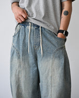 GJ THIN CURVE DENIM PANTS