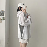 Summer Barlock 🩶 Side Mesh Barlock Hood Windbreaker