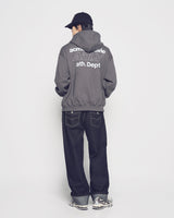 25FW ADLV デプトナッピングフーディージップアップ