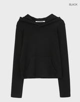 [B-BASIC] ライトスタンダードフードロングスリーブTシャツ