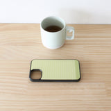 Stripe case (light green)