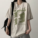ブリングキャットボクシーフィットショートスリーブTシャツ