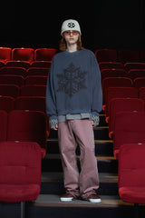 PIGMENT SNOW SWEATSHIRT / CHARCOAL