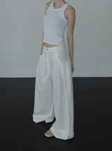 Curble Round Pocket Pintuck Pants