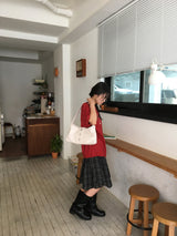 Wire Eyelet Hobo Bag (4color)
