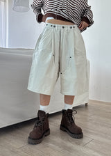 スナップバミューダパンツ