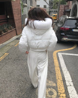 ヘザーファー&スリムクロップパディングJP