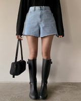 Peru denim shorts
