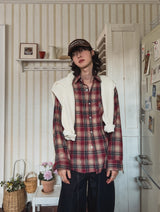 Doze loose fit check shirt