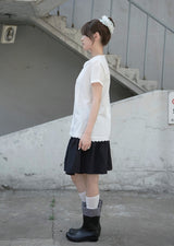 Lean Bow Blouse (white)