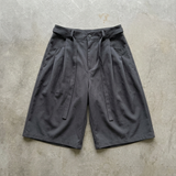 Matte Black Silhouette Shorts