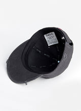Sebs .COM CAMP CAP (WASHING)-CHARCOAL