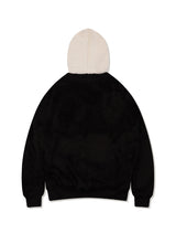 UNISEX フェイクファーフード付きブラック (FCE4TS658M)