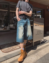 レリックウォッシングバミューダパンツ