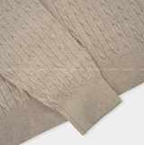  all-day round neck knit cardigan