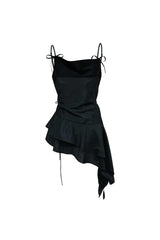 NYX MINI DRESS / BLACK
