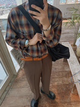 ASCLO Western Anton Check Shirt (2color)