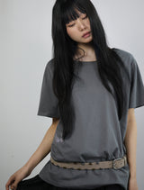 Angel Hotfix T-Shirt -Gray