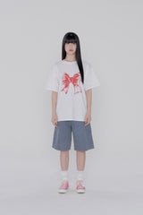 リボンロゴTシャツ