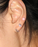 [Silver ver.] Emoji doodle piercing - 1 ball 6mm