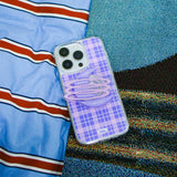 【MADE】Check Jelly hard Phone case