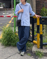 ボーウェン2タックバルーンデニムパンツ