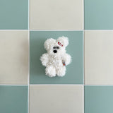PAPA.GO.PAPA Cream Piz Poodle Keyring