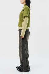 (W) Delta Wide Denim