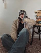 Soleil U-neck cable knit