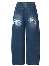 NOKIN SIDE DIRTY LOGO DENIM BANDING PANTS UNISEX