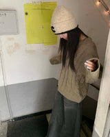 Twisted round knit