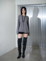 Layered Top Grey