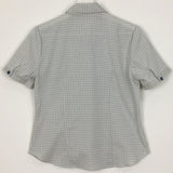 ウェンディ プレイド ハーフ ブラウス (2color)