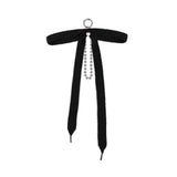 Angora Drop Ribbon Keyring