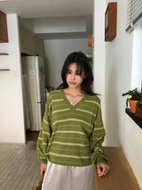 Aberdeen Striped Knit (3color)