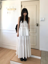 Plain Can Can Long Skirt (2 colors)