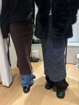 ウォーターブラーラップロングスカート