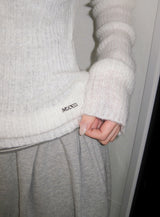 DE Slim Wool Rib Henry Neck Knit (6color)