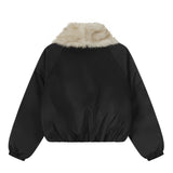 Alden Fur Toggle Bomber Jacket