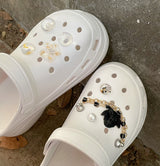 [made]gold&black ver resin shoes charm set 