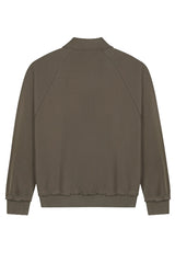 オーバーサイズドポロスウェットシャツ