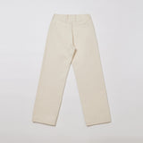 WOMAN クラシックブラッシュドコットンパンツ CREAM IVORY