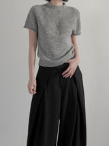 Miel Daily Short Sleeve Knit